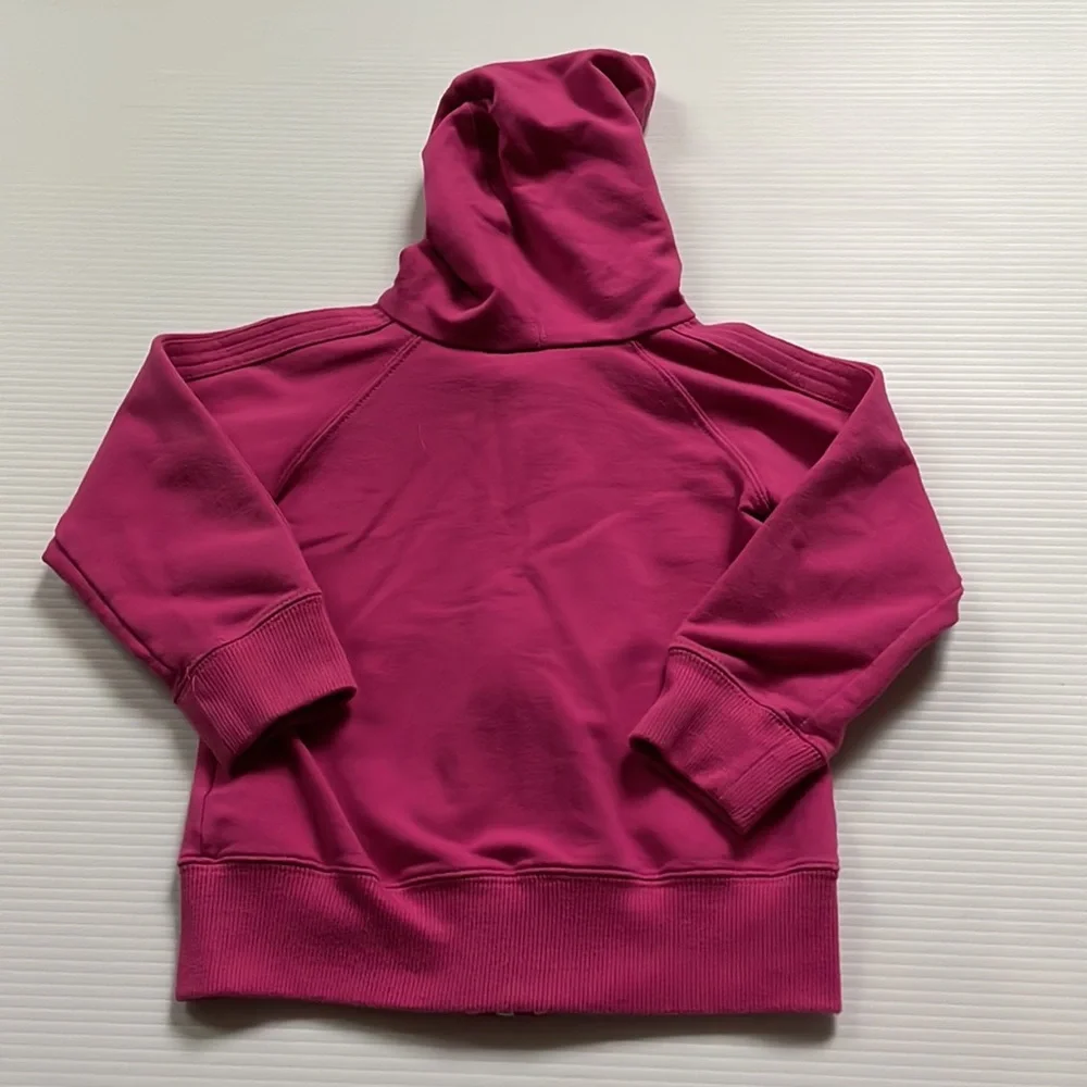 Nike hoodie, pink with yellow band, girls size 3T